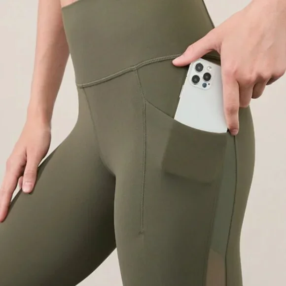 BNWT Mesh High Rise Leggings - Picture 2 of 4